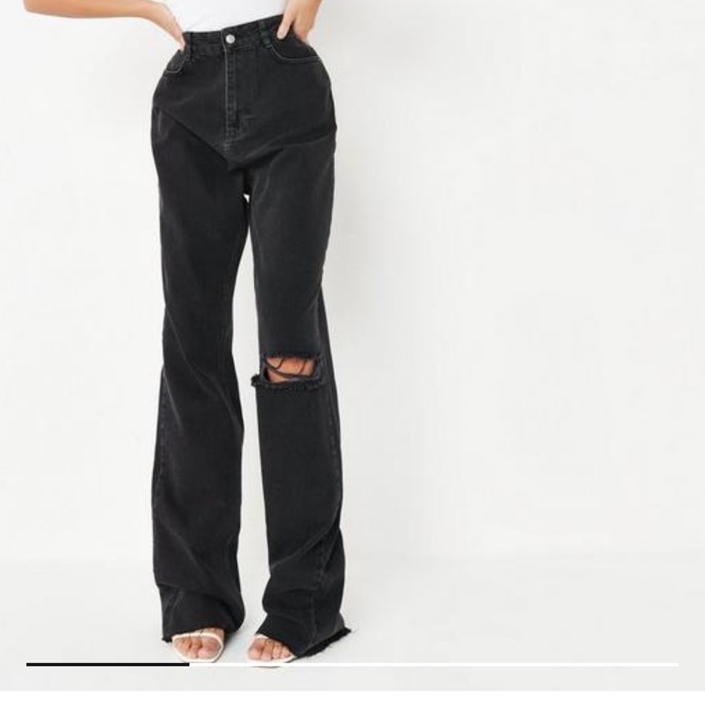 MISSGUIDED NWT black tall jeans